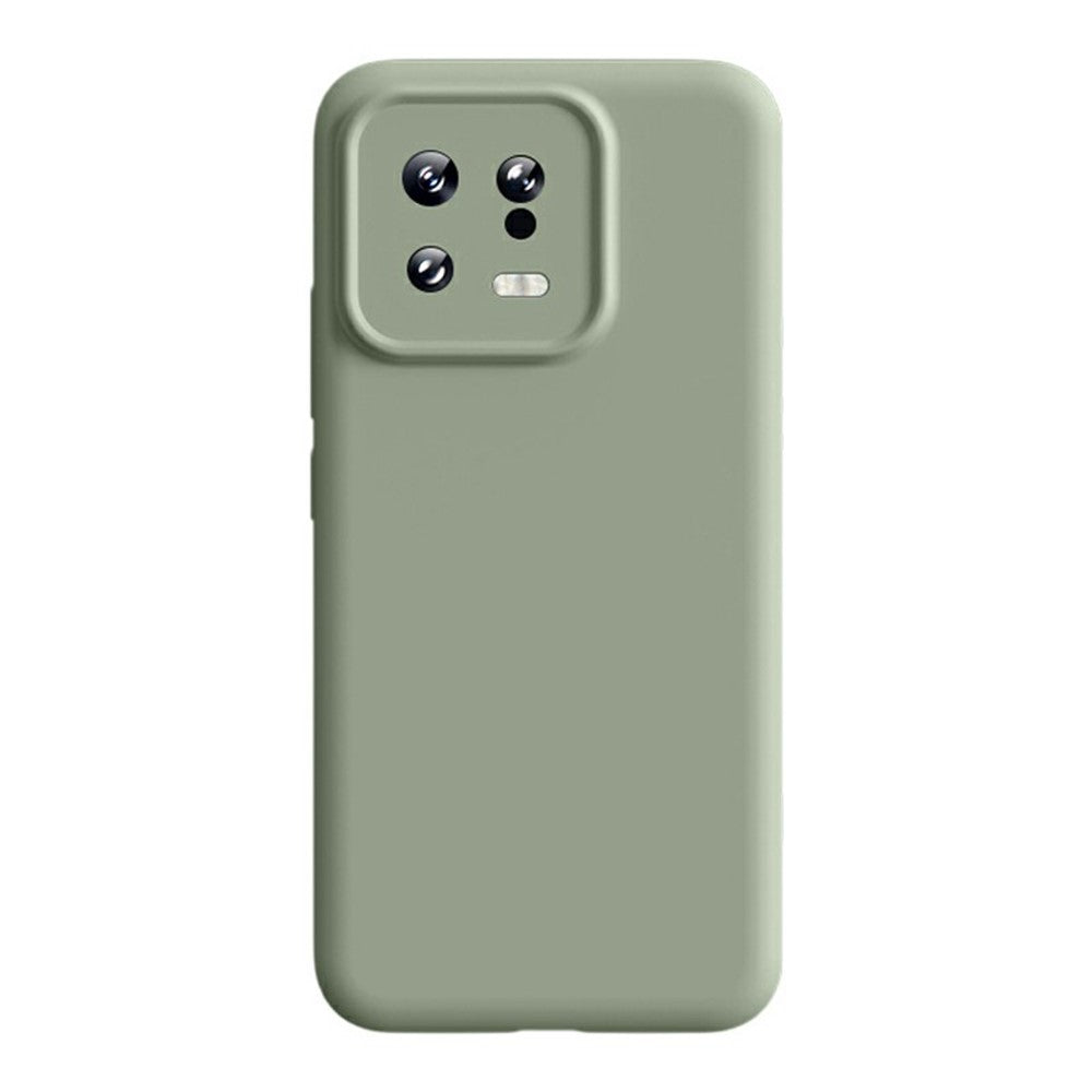For Xiaomi 13 Case Precise Cutouts Liquid Silicone + PC Shockproof Phone Cover