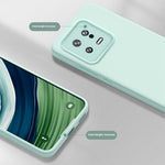 For Xiaomi 13 Magnetic Case Precise Cutouts Liquid Silicone + PC Phone Cover