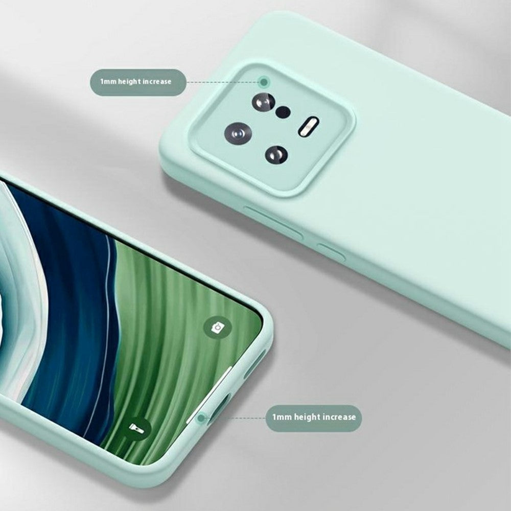 For Xiaomi 13 Magnetic Case Precise Cutouts Liquid Silicone + PC Phone Cover