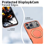 For iPhone 18 Pro Max / 17 Pro Max Magnetic Case Rotating Kickstand TPU + PC Phone Cover