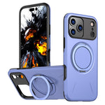For iPhone 18 Pro Max / 17 Pro Max Magnetic Case Rotating Kickstand TPU + PC Phone Cover