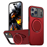 For iPhone 18 Pro Max / 17 Pro Max Magnetic Case Rotating Kickstand TPU + PC Phone Cover