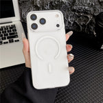 For iPhone 18 Pro / 17 Pro Crystal Clear Case Compatible with MagSafe Hard PC Phone Cover