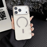 For iPhone 18 Pro / 17 Pro Crystal Clear Case Compatible with MagSafe Hard PC Phone Cover