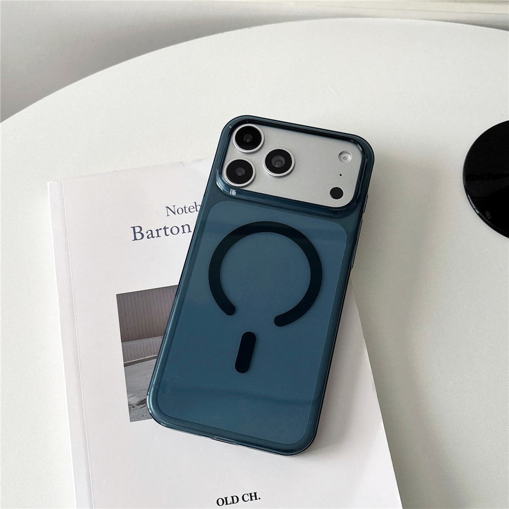 For iPhone 18 Pro / 17 Pro Crystal Clear Case Compatible with MagSafe Hard PC Phone Cover