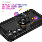 For Samsung Galaxy S25 FE Case PC + TPU Phone Cover with Kickstand