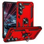 For Samsung Galaxy S25 FE Case PC + TPU Phone Cover with Kickstand