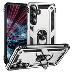 For Samsung Galaxy S25 FE Case PC + TPU Phone Cover with Kickstand