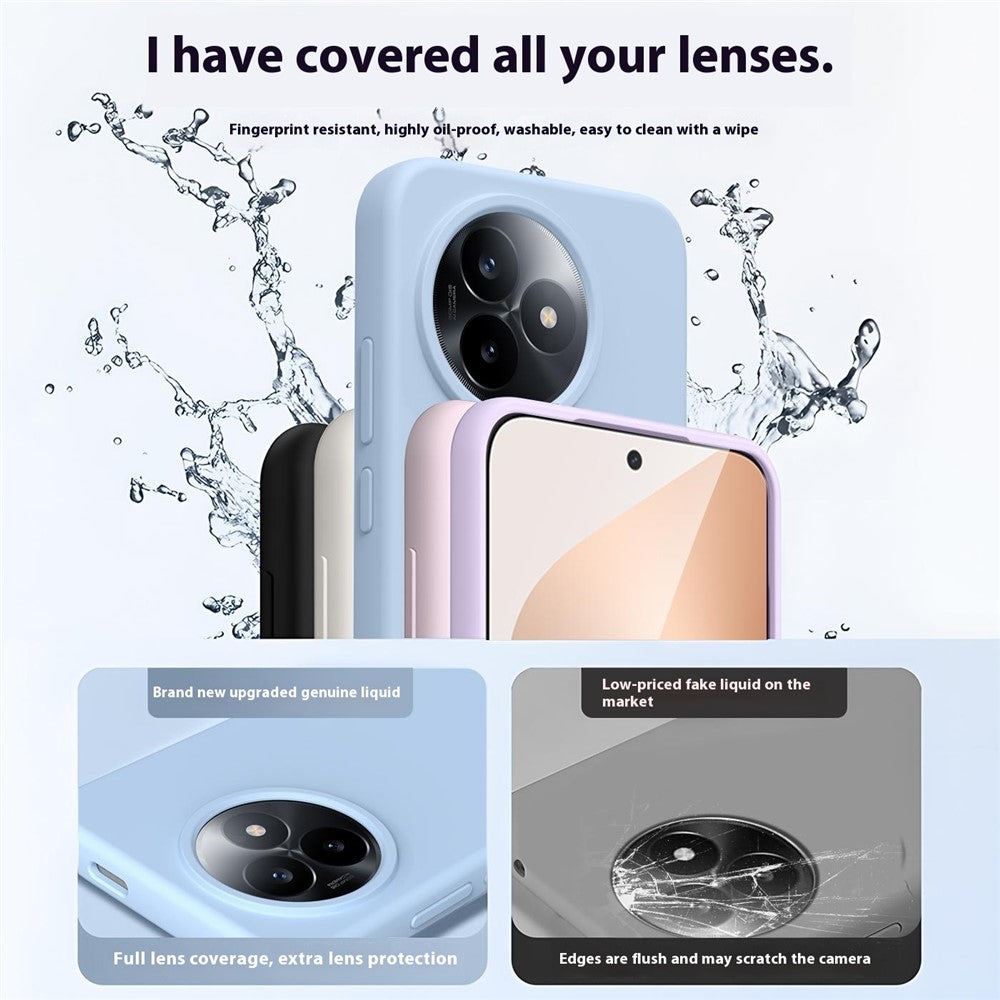 For Xiaomi Redmi K80 Ultra 5G Case Skin-Friendly Liquid Silicone + PC Phone Cover
