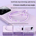 Xiaomi 14 Magnetiskt Skal Roterande Stativ Flytande Silikon PC mobilskal Skin Touch