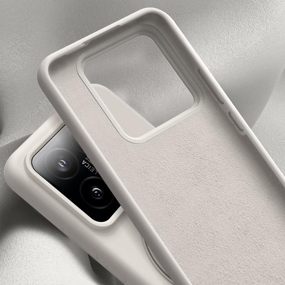 For Xiaomi 13 Magnetic Case Rotating Kickstand Liquid Silicone PC Phone Cover Skin Touch