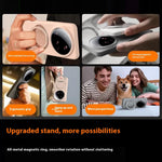 For Xiaomi 15 Ultra Magnetic Case Rotating Kickstand Liquid Silicone PC Phone Cover Skin Touch