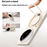 For Xiaomi 15 Ultra Magnetic Case Rotating Kickstand Liquid Silicone PC Phone Cover Skin Touch