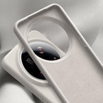 For Xiaomi 15 Ultra Magnetic Case Rotating Kickstand Liquid Silicone PC Phone Cover Skin Touch