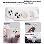 For Oppo Find X8 5G Magnetic Case Rotating Kickstand Liquid Silicone PC Phone Cover Skin Touch