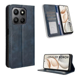 For Honor 400 Smart 5G / 4G / X7d 4G Leather Case Wallet Stand Retro Texture Phone Cover