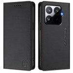 For Xiaomi 15T Pro Leather Case RINACASIS RC01 Phone Cover with RFID Blocking Wallet Stand