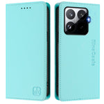 For Xiaomi 15T Pro Leather Case RINACASIS RC01 Phone Cover with RFID Blocking Wallet Stand
