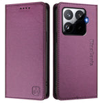 For Xiaomi 15T Pro Leather Case RINACASIS RC01 Phone Cover with RFID Blocking Wallet Stand