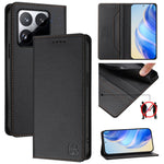 For Xiaomi 15T Leather Case RINACASIS RC01 Phone Cover with RFID Blocking Wallet Stand