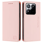 For Xiaomi 15T Leather Case RINACASIS RC01 Phone Cover with RFID Blocking Wallet Stand