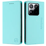 For Xiaomi 15T Leather Case RINACASIS RC01 Phone Cover with RFID Blocking Wallet Stand
