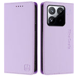 For Xiaomi 15T Leather Case RINACASIS RC01 Phone Cover with RFID Blocking Wallet Stand