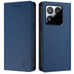 For Xiaomi 15T Leather Case RINACASIS RC01 Phone Cover with RFID Blocking Wallet Stand