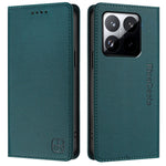 For Xiaomi 15T Leather Case RINACASIS RC01 Phone Cover with RFID Blocking Wallet Stand