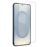 NORTHJO For Samsung Galaxy S25 FE Case Soft TPU Clear Phone Cover with Tempered Glass Screen Protector