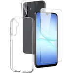 NORTHJO TPU-mobilcover til Samsung Galaxy A17 5G / A17 4G med frontskærmbeskyttelse + linsefilm