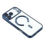 For iPhone 17 Pro Max Case Compatible with MagSafe Electroplated TPU Phone Cover with Lens Film