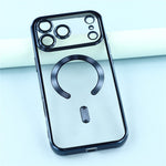 For iPhone 17 Pro Max Case Compatible with MagSafe Electroplated TPU Phone Cover with Lens Film