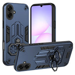 Til Samsung Galaxy A08 5G / A08 4G / A07 4G Cover Ringholder Støttefod PC + TPU Stødsikkert Telefoncover