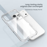 NILLKIN Nature Pro Series For iPhone 18 Pro Max / 17 Pro Max Case PC + TPU Anti-Scratch Clear Back Cover