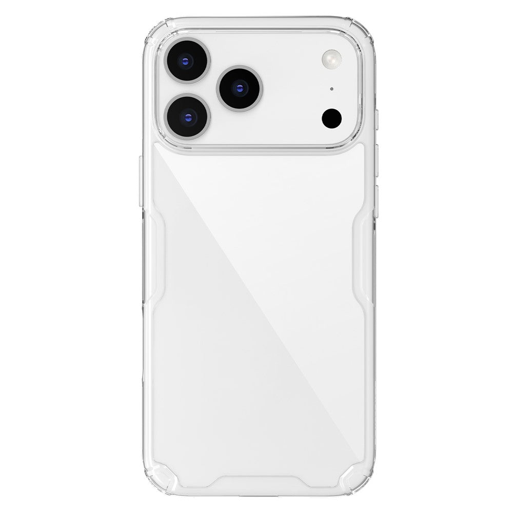 NILLKIN Nature Pro Series For iPhone 18 Pro Max / 17 Pro Max Case PC + TPU Anti-Scratch Clear Back Cover
