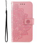 For Samsung Galaxy S23 Case Floral Pattern PU Leather Wallet Stand Phone Cover