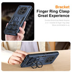 Phone Case for Xiaomi Poco X7 5G / Redmi Note 14 Pro 5G / 4G Ring Holder Kickstand PC + TPU Shockproof Cover