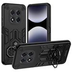 Phone Case for Xiaomi Poco X7 5G / Redmi Note 14 Pro 5G / 4G Ring Holder Kickstand PC + TPU Shockproof Cover