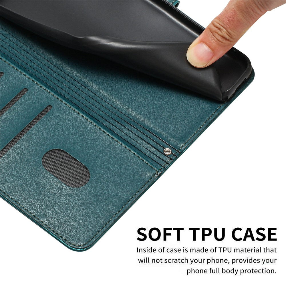 For Xiaomi Redmi 15C 4G (EU) (173mm) / 15C 5G (EU) (173mm) / Poco C85 4G (173mm) Wallet Case Cats Imprint Leather Phone Cover with Strap
