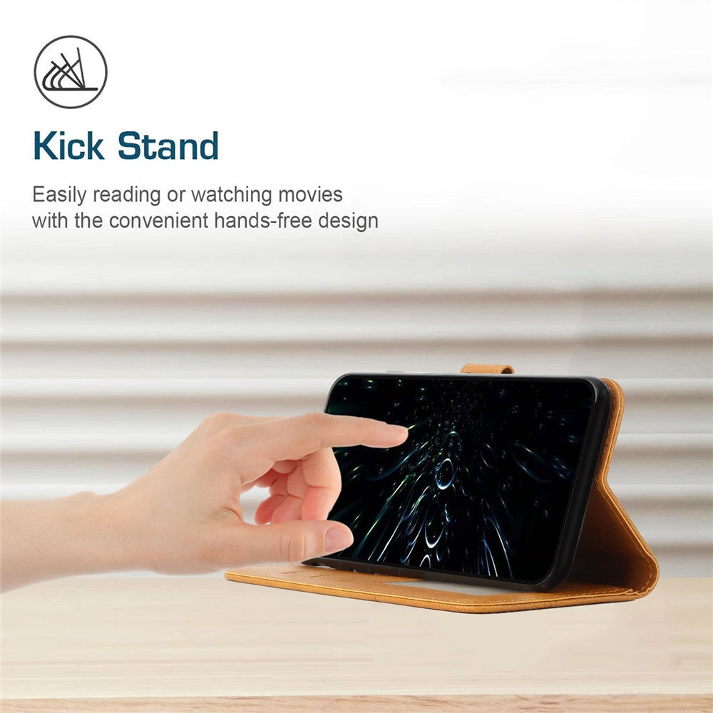 For Xiaomi Redmi 15C 5G (Global) (171mm) / 15C 4G (Global) (171mm) / Poco C85 4G (171mm) Leather Phone Case Foldable Stand Wallet Flip Cover with Strap