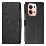 For Xiaomi Redmi 15C 5G (Global) (171mm) / 15C 4G (Global) (171mm) / Poco C85 4G (171mm) Leather Phone Case Foldable Stand Wallet Flip Cover with Strap