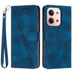 For Xiaomi Redmi 15C 5G (Global) (171mm) / 15C 4G (Global) (171mm) / Poco C85 4G (171mm) Case Handbag Imprinted Triangle Leather Phone Cover
