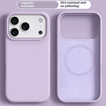 For iPhone 18 Pro Max / 17 Pro Max Case Compatible with MagSafe Liquid Silicone + PC Phone Cover