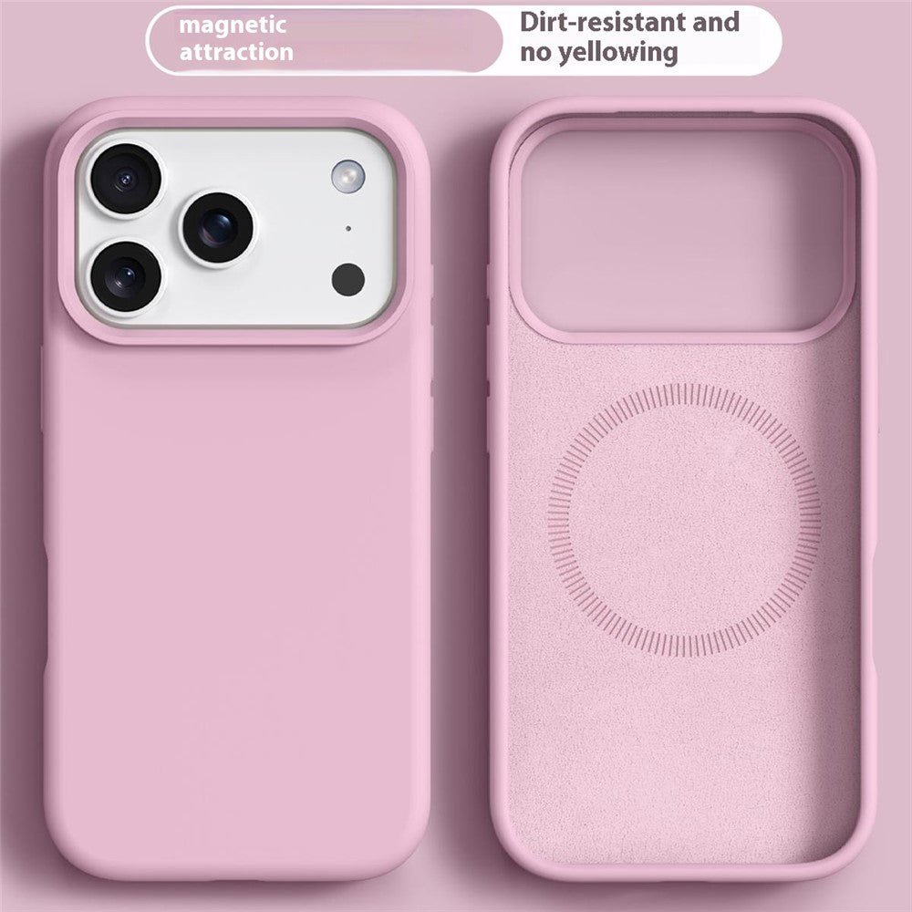 iPhone 18 Pro Max / 17 Pro Max Skal MagSafe Silikon/PC - Rosa