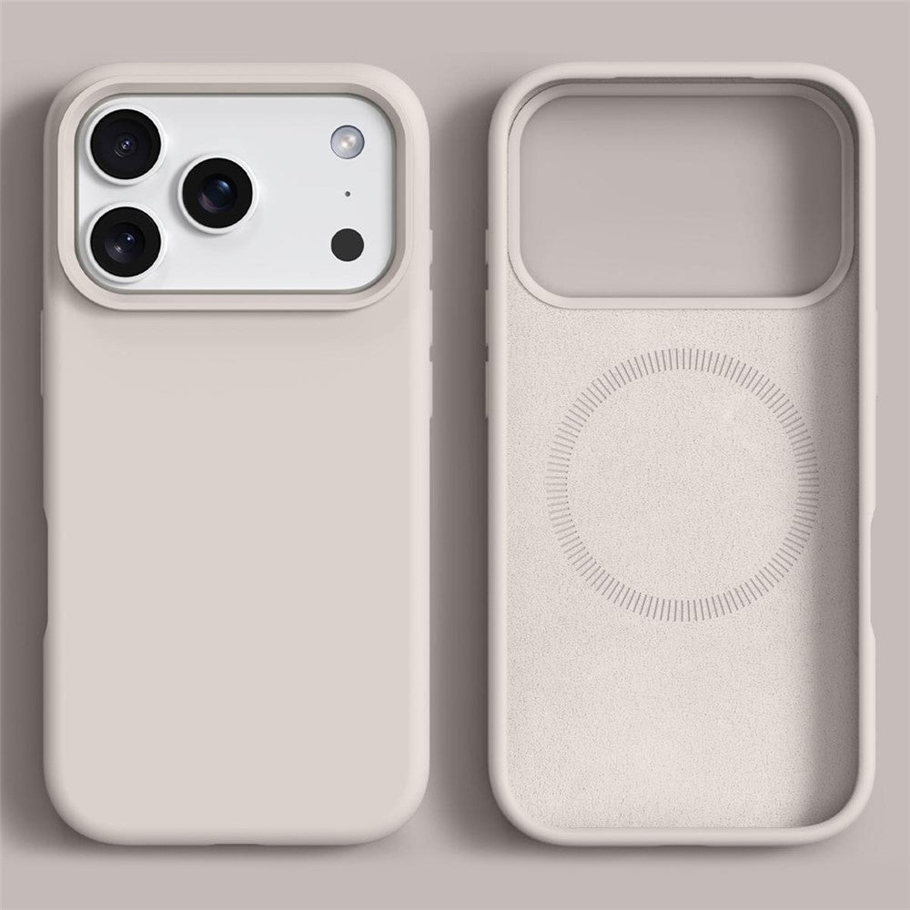 iPhone 18 Pro / 17 Pro Skal MagSafe Silikon/PC - Antikvit