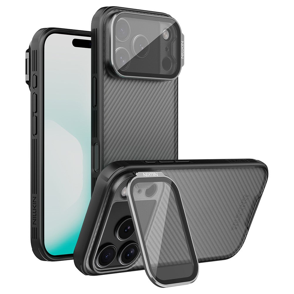 NILLKIN CamShield Prop Series For iPhone 18 Pro / 17 Pro Case Clear Lens Lid TPU PC Phone Cover