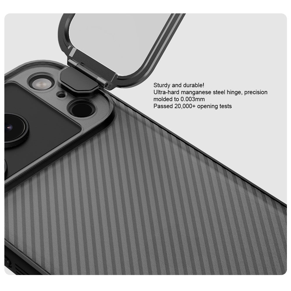 NILLKIN CamShield Prop Series For iPhone 18 Pro / 17 Pro Case Clear Lens Lid TPU PC Phone Cover