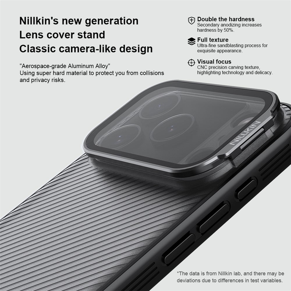 NILLKIN CamShield Prop Series For iPhone 18 Pro / 17 Pro Case Clear Lens Lid TPU PC Phone Cover