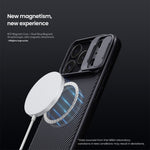 NILLKIN Camshield Pro for iPhone 18 Pro / 17 Pro Case Compatible with MagSafe TPU + PC Phone Cover with Slider Camera